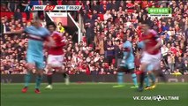 Manchester United 1 - 1 West Ham - Highlights - 13-03-2016