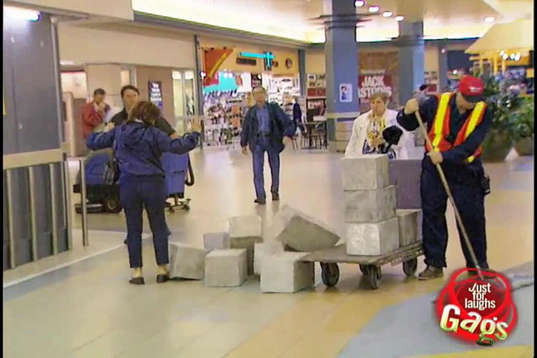 Cinder Blocks Fall On People