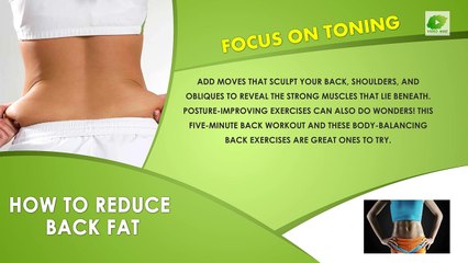 Remedy To Reduce Back Fat - Best Health Tips - Educational Videos
