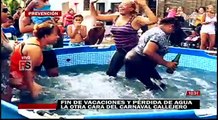 REPORTE SEMANAL 13-03-2016 : Fin de vacaciones y pérdida de agua - la otra cara del carnaval callejero