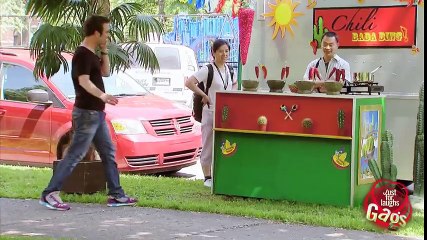 Man Breathes Fire Prank