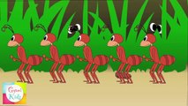 The Ants go Marching One by One - English Nursery Rhymes - Cartoon/Animated Rhymes For Kid