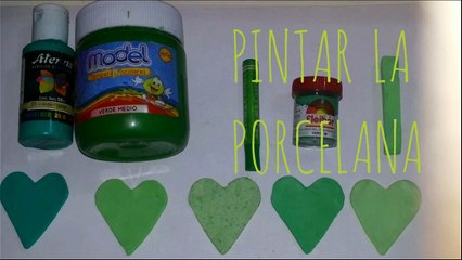 COMO DARLE COLOR A LA PORCELANA FRÌA!