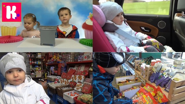 Свитс ЧЕЛЛЕНДЖ от Кати и Макса девочки против мальчиков Квест на машинах SWEETS Challenge