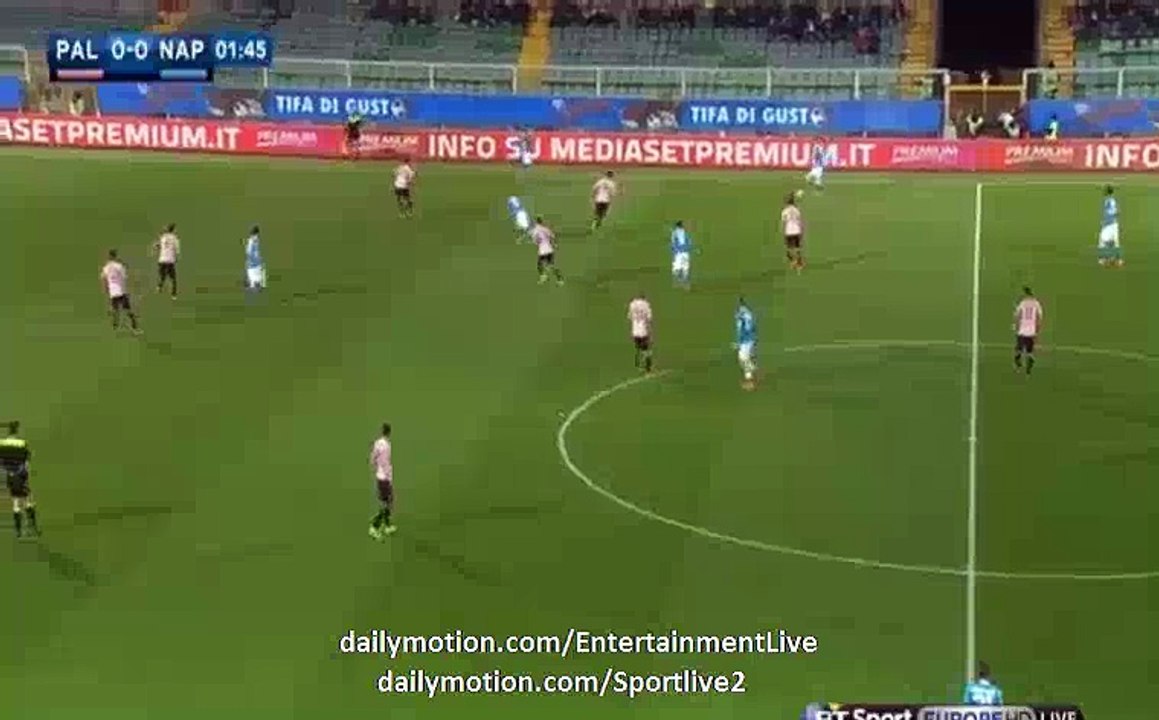 Lorenzo Insigne Fantastic SHOOT - Palermo 0-0 Real MAdrid