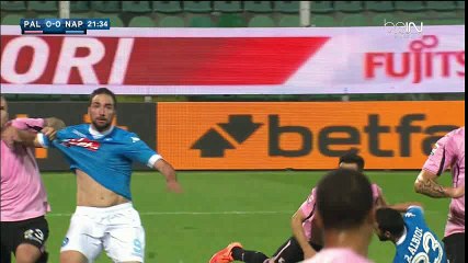 Gonzalo Higuain Goal HD - Palermo 0-1 Napoli - 13-03-2016