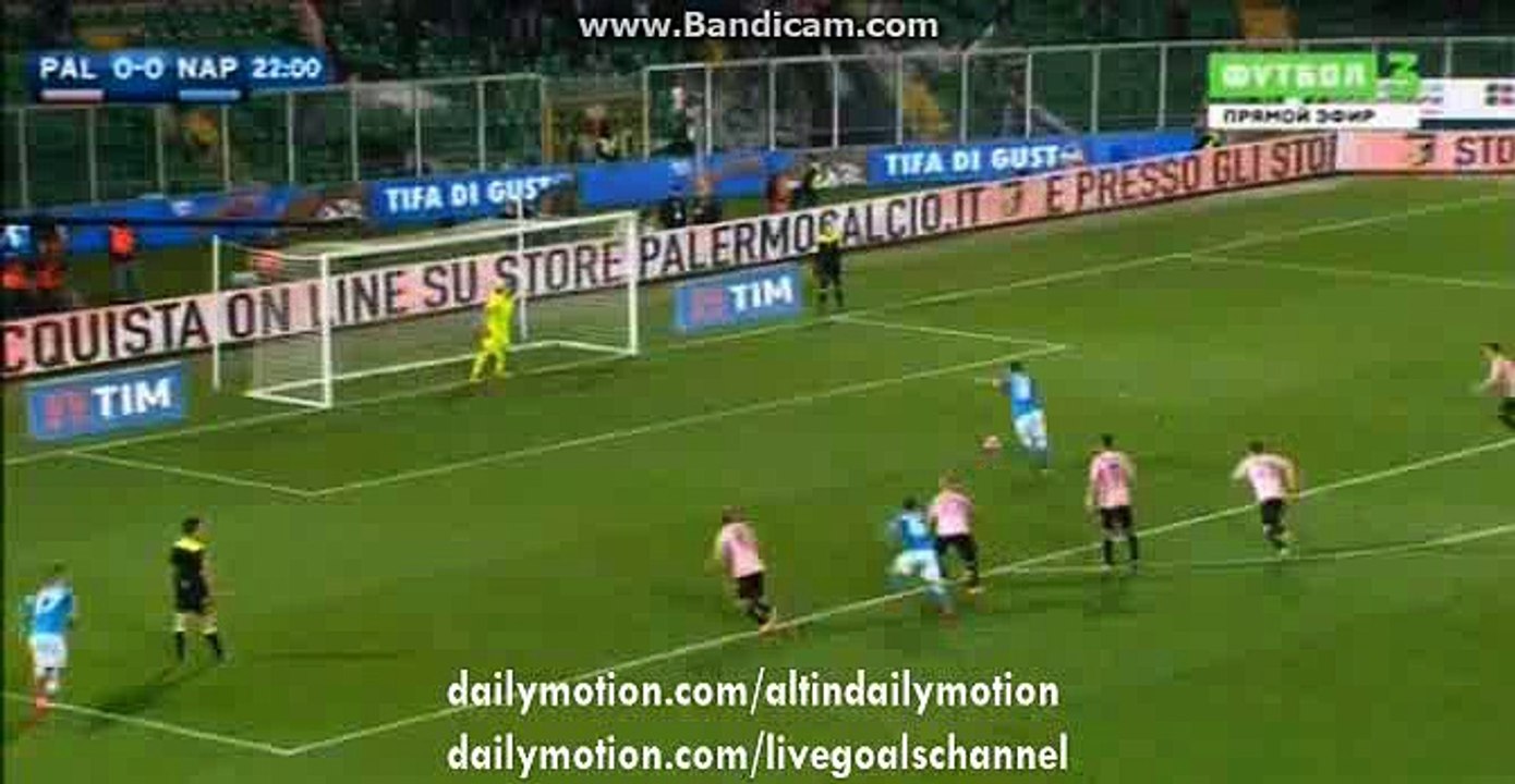 Gonzalo Higuain Penalty GOAL HD - U.S Palermo 0-1 SSC Napoli - Serie A - 13.03.2016