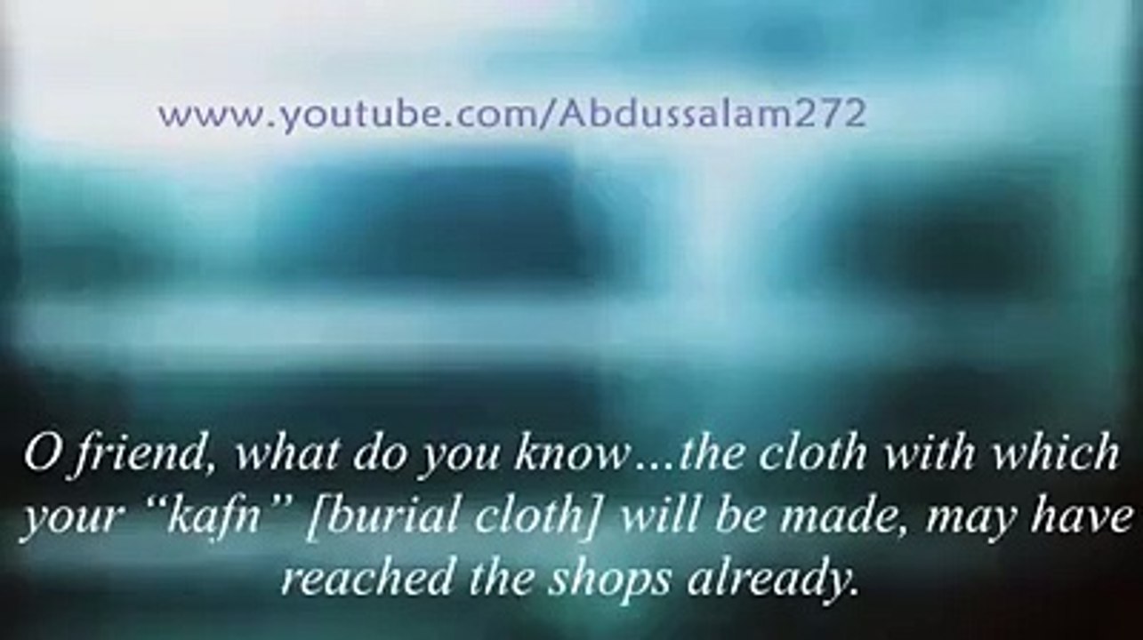 We Are All Going To Die One Day - Powerful Bayan