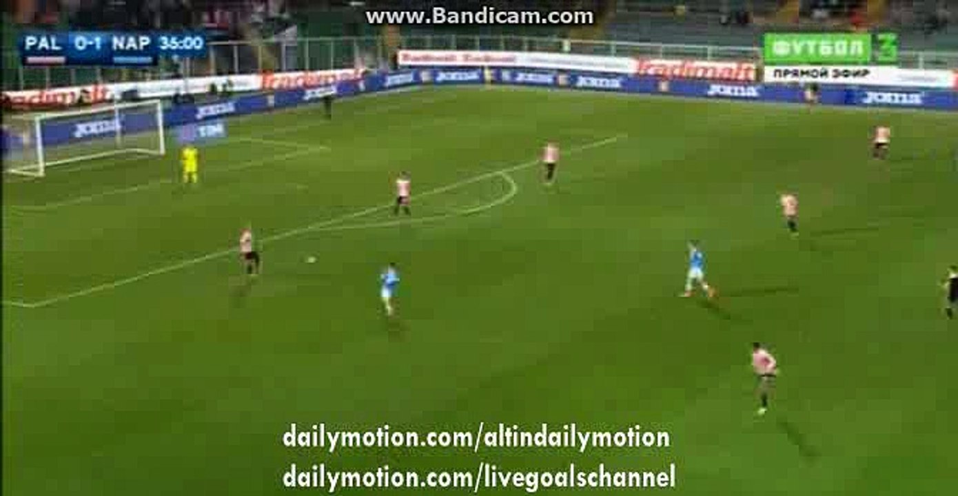 Gonzalo Higuaín Fantastic 2nd Goal - Palermo 0-2 SSC Napoli - Serie A - 13.03.2016