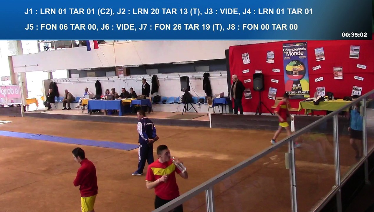 Second tour, finales -15 et -18 ans, France Clubs Jeunes, Eybens 2016