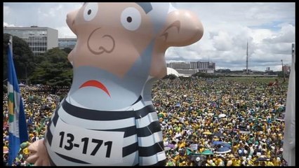 Multitudinarias protestas en Brasil contra el Gobierno de Rousseff