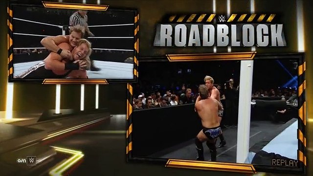 Chris Jericho vs Jack Swagger - WWE Road Block 2016