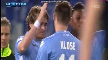 2-0 Goal Miroslav Klose -  LAZIO  VS  ATALANTA  13-03-2016