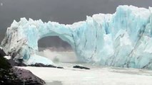 Ice Arch Collapse Caught On Video