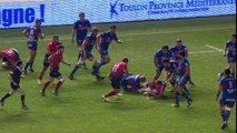 TOP14 - Toulon - Grenoble : 38-8 - Essai Delon ARMITAGE (TLN) -J18- Saison 2015-2016