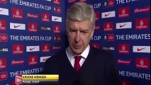 Arsenal 1-2 Watford - Arsene Wenger Post Match Interview - Exit From FA Cup Very Sad