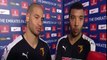 Arsenal 1-2 Watford - Troy Deeney & Adlene Guedioura Post Match Interview