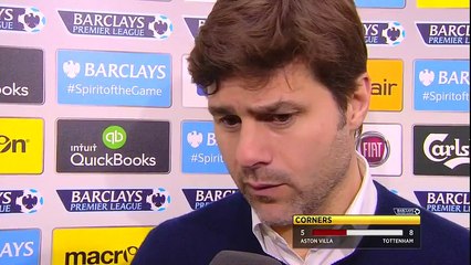 Aston Villa 0-2 Tottenham- Lots of positives in Villa win - Pochettino