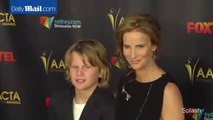Rachel Griffiths brings son Banjo Taylor to the 5th AACTA Awards