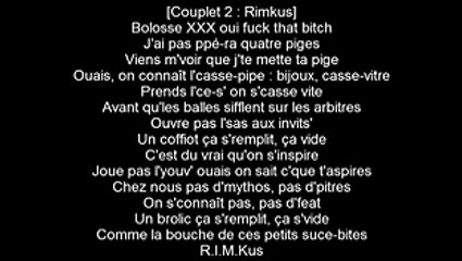 Lacrim on y est feat Sch &walid parole lyrics