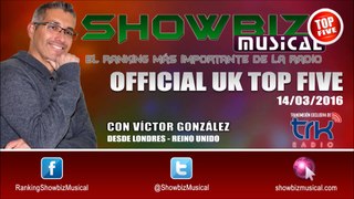 Ranking Musical Official UK Top Five / 14-03-2016