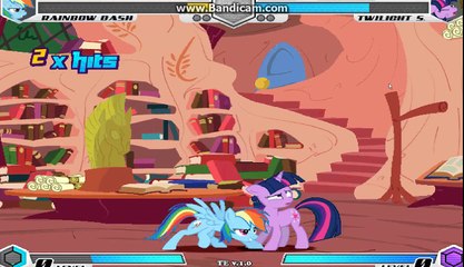 mlp Fighting is magic rainbow dash part 2