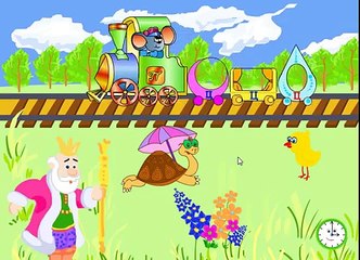 Поезд. Учим буквы от Ф до Я (Train. Learning letters from P to Z)