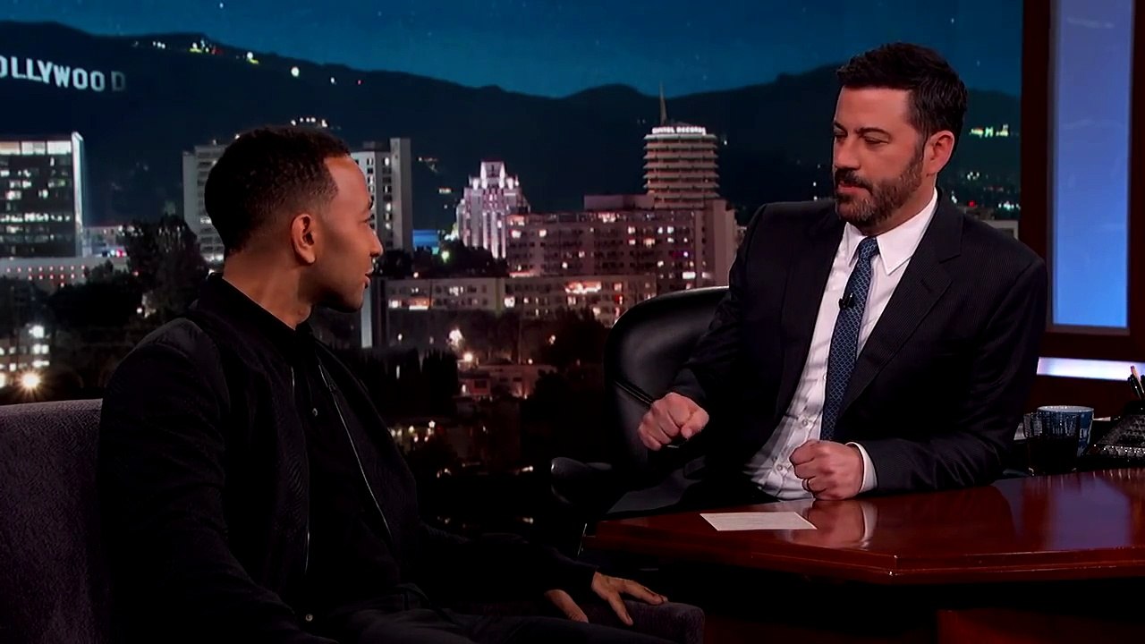 John Legend Went Baby Shopping with Kim & Kanye