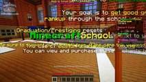 Minecraft School Server : FIRST DAY IN SCHOOL! #1