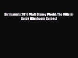 Download Birnbaum's 2016 Walt Disney World: The Official Guide (Birnbaum Guides) PDF Book Free