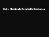 Read Higher Education for Sustainable Development Ebook Free