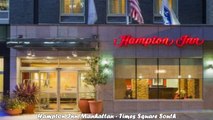 Hotels in New York Hampton Inn Manhattan Times Square South