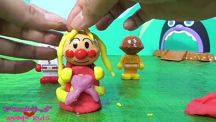 アンパンマン ねんど で大変身!! おもちゃアニメ テレビ 映画 animekids アニメきっず animation anpanman toy