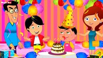 English Nursery Rhymes-Happy Birthday-Animated cartoons for children