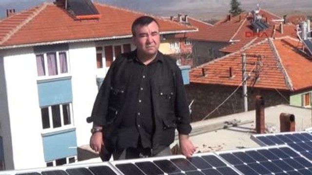 Afyonkarahisar-Elektrik Kesintileri ve Yüksek Fatura Bezdirince Güneş Enerjisine Yöneldi