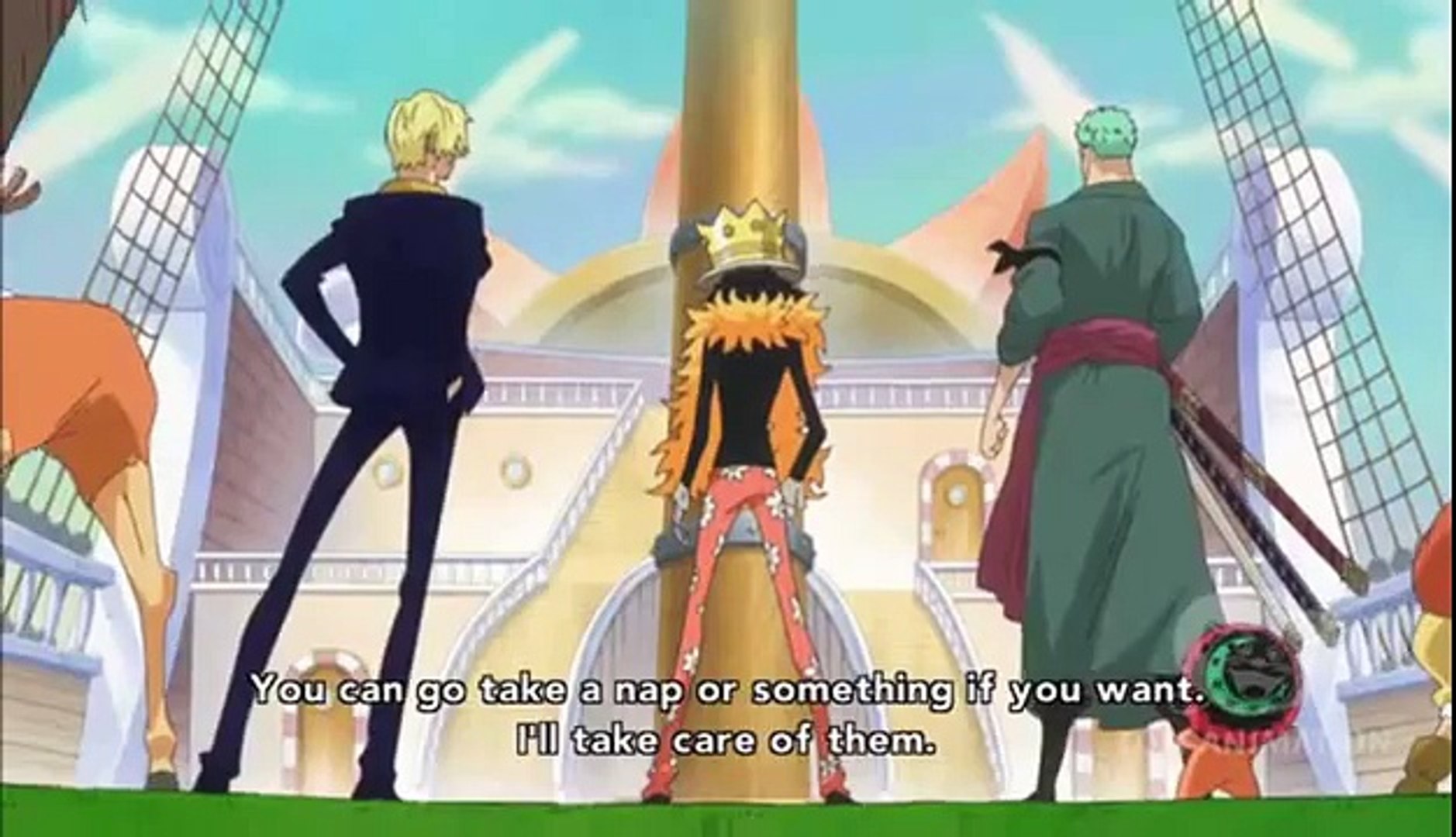 Epic Walk To Gyoncorde Plaza Straw Hat Pirates Vs Hordy Jones Video Dailymotion