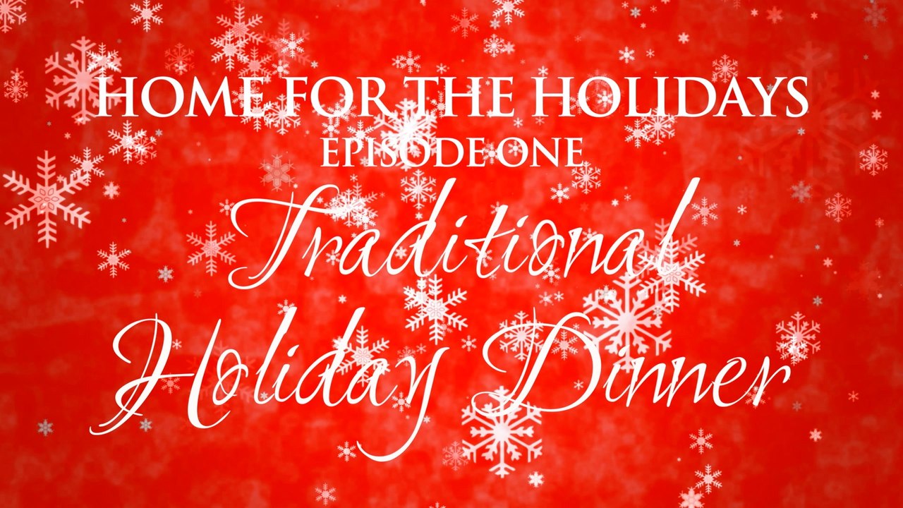 Cuisinart Culinary School "Home for the Holidays" Traditional Holiday Dinner with Chef Jonathan Collins