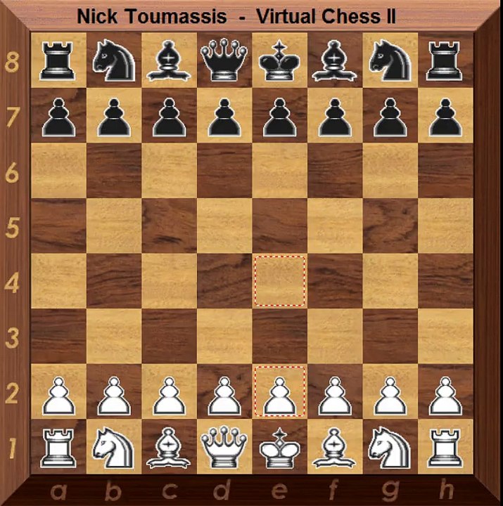 Nick Toumassis vs. Virtual Chess II 1-0 (05)
