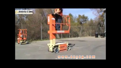 JLG 1230ES 12' Electric Straight Mast Man Lift Aerial