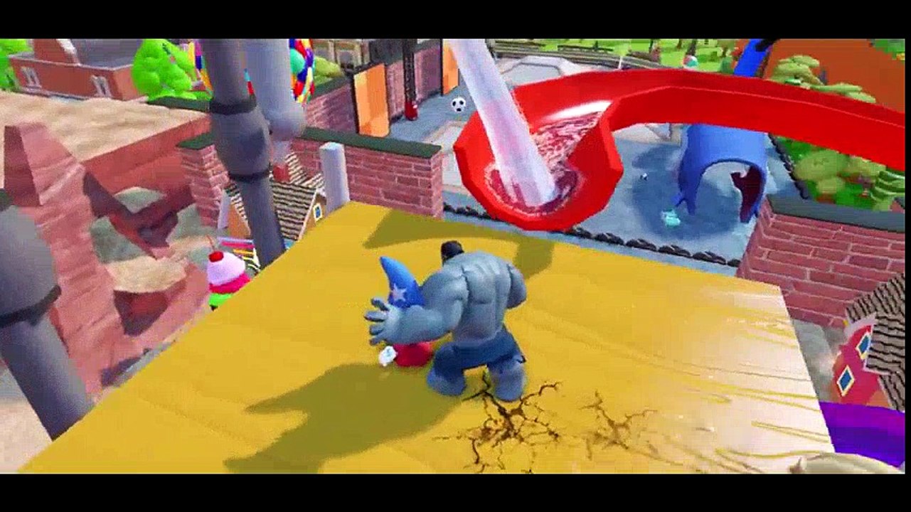 INCREDIBLE GRAY HULK meets Mickey Mouse & Disney's Donald Duck !  Old Cartoons