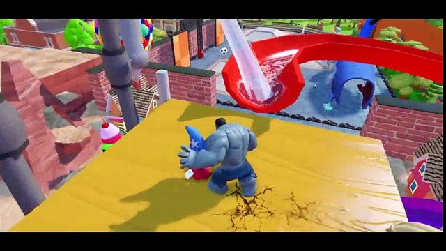 INCREDIBLE GRAY HULK meets Mickey Mouse & Disney's Donald Duck ! Old Cartoons