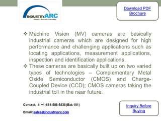 Machine Vision Camera Market is Growing at a CAGR of 10.97% till 2021