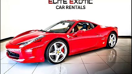 Elite Exotic Car Rental - Rent a Ferrari Las Vegas