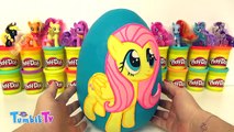 MLP Fluttershy Sürpriz Yumurta Oyun Hamuru - My Little Pony Oyuncakları (Trend Videos)