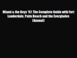 PDF Miami & the Keys '97: The Complete Guide with Fort Lauderdale Palm Beach and the Everglades