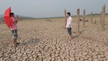 La sequía saca a la luz un pueblo sumergido en Tailandia