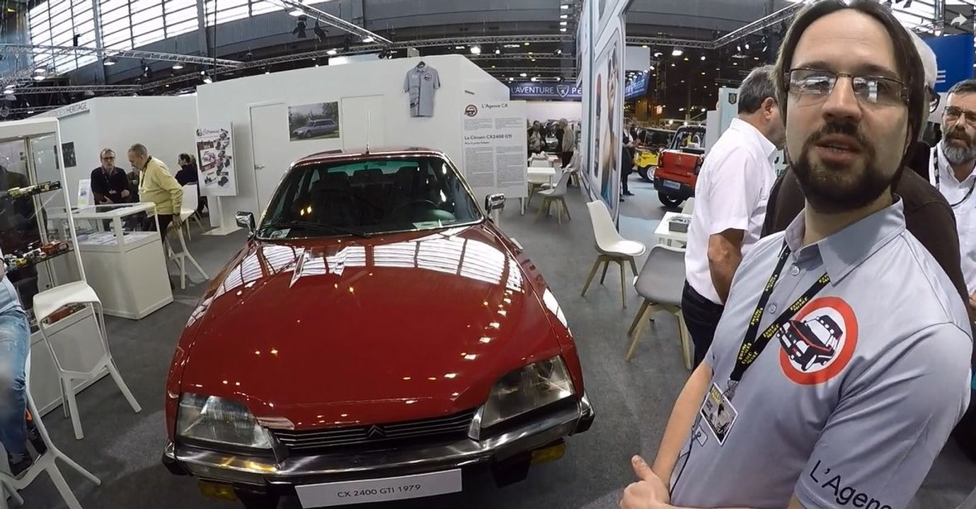 Rétromobile 2016 - L'Agence CX, l'association qui entretient la flamme du fleuron de Citroën