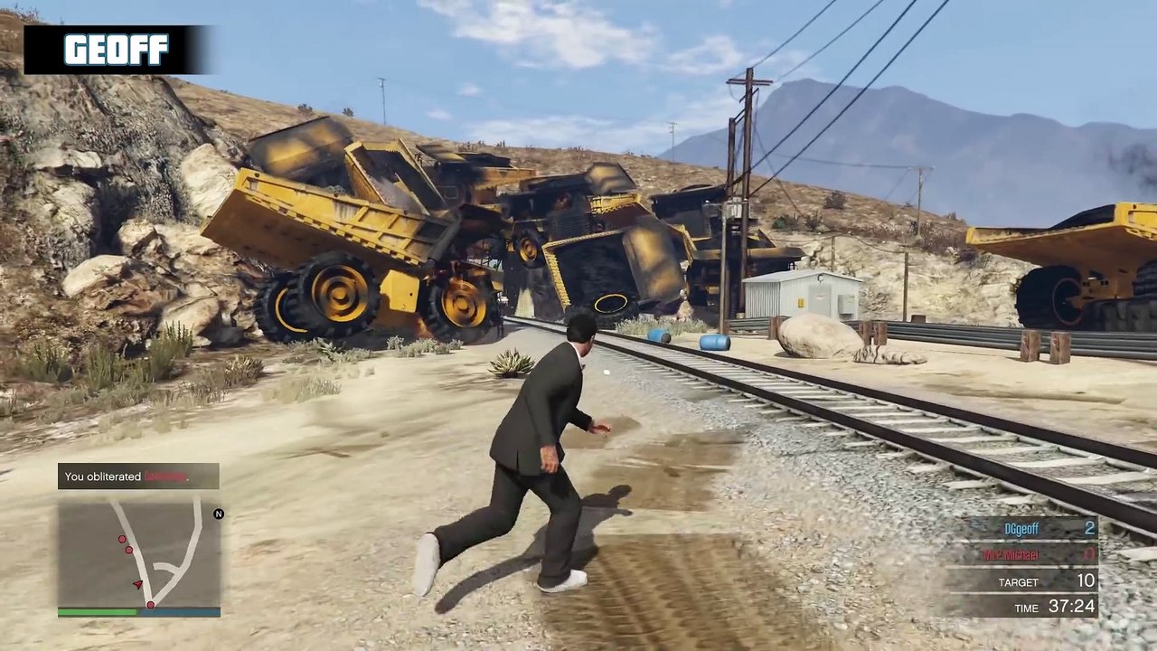 Things to Do In GTA V – Stop That Train X