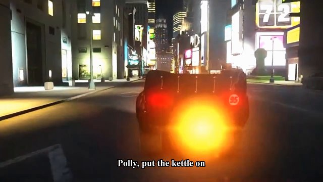 Cars Songs For Kids ♪ Polly put the kettle on ♪ BATMAN &SUPERMAN Custom Disney McQueen