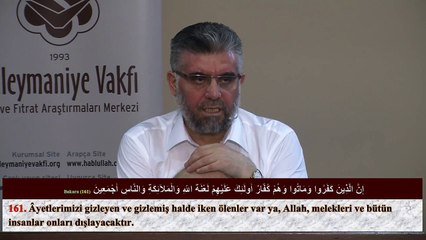 ALi iMRAN (90-91) KURAN SOHBETLERi (05.08.2014)